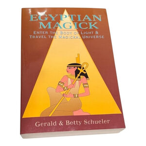Egyptian Magick Gerald & Betty Schueler Occult Book Softcover Llewellyn Guide